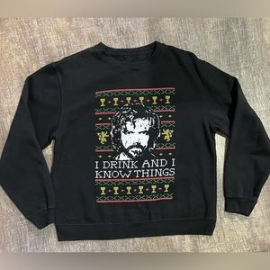 💜Barstool Sports Game of Thrones Christmas Sweatshirt, Small